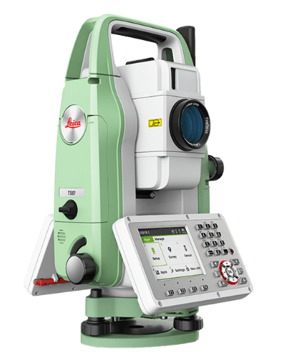 กล้องประมวลผลรวม (Total Station) ยี่ห้อ LEICA รุ่น TS07