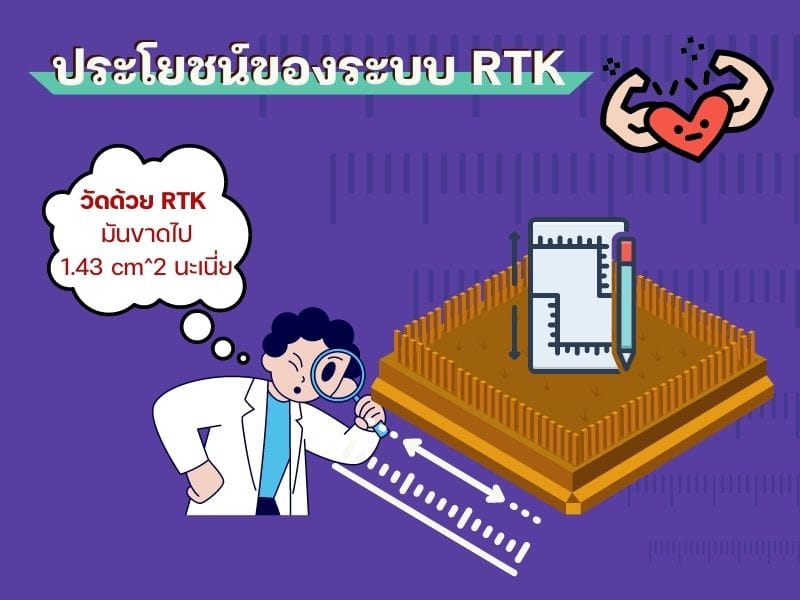 ประโยชน์ของเจ้า RTK คือ?