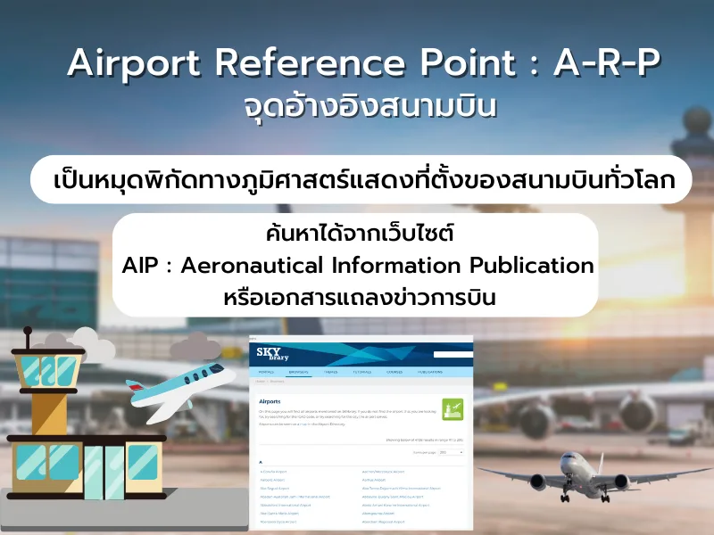 Airport Reference Point : A-R-P