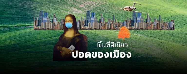 พื้นที่สีเขียว : ปอดของเมือง