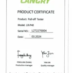 เครื่องทดสอบ Pull-off Tester_Certificates_LR-P40-500