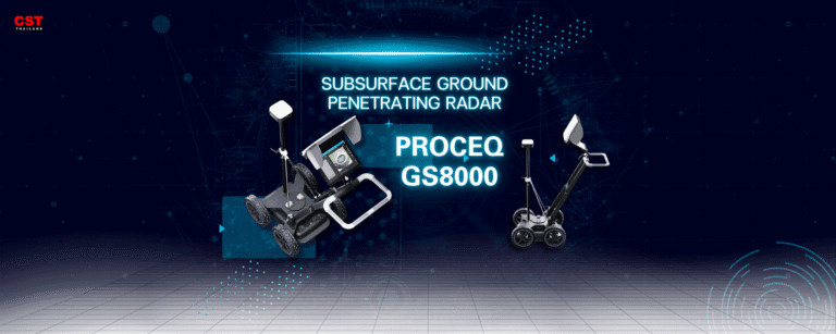 GPR: เผยโลกใต้ดินที่คุณมองไม่เห็น ด้วยเรดาร์ทะลุทะลวงพื้นดิน GS8000