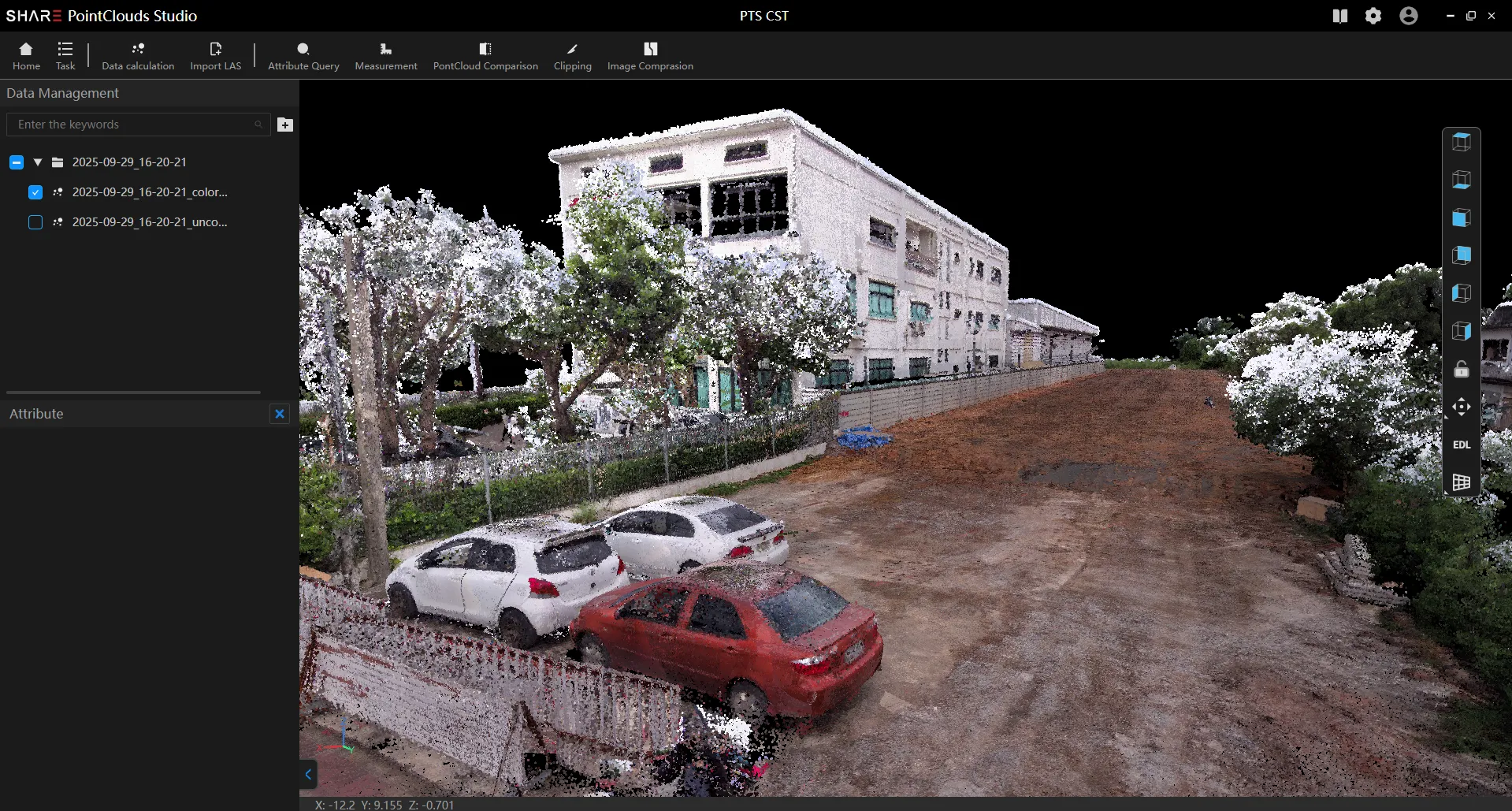 ถอดรหัส True Color Point Cloud จากหน้างานจริง: ทำไม SHARE SLAM S20 คือทางเลือกที่ใช่ของช่างสำรวจมือโปร